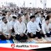 Prabowo Salat Idulfitri Bersama Warga Huntara di Aceh Tamiang