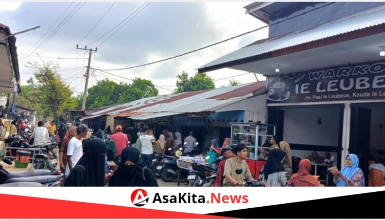 Pasar Ie Leubeue Diserbu Pemburu Kuliner Tradisional, Boh Manok Weng Jadi Primadona