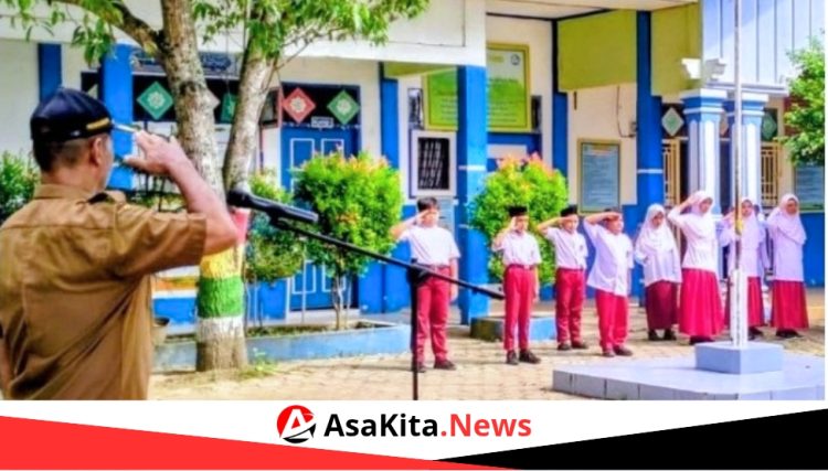 Wajah Ceria Siswa SD Bungie, Hari Pertama Sekolah Penuh Semangat