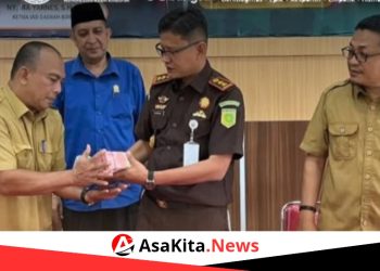 Kejari Bireuen Terima Pengembalian Kerugian Negara Rp98,7 Juta Kasus Dugaan Korupsi Zakat