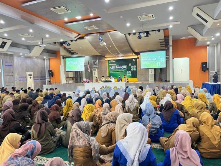 Bangun Budaya Qur’ani di Lingkungan Birokrasi Pemko, Illiza Luncurkan Gerakan ASN Mengaji