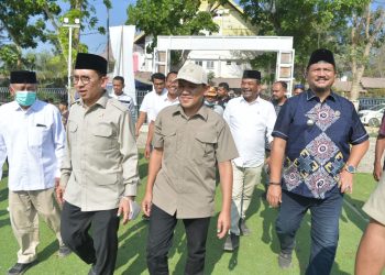 Wagub Aceh Dampingi Menteri Kebudayaan Kunjungi Seniman, Anak Yatim dan Warga Huntara di Aceh Tamiang