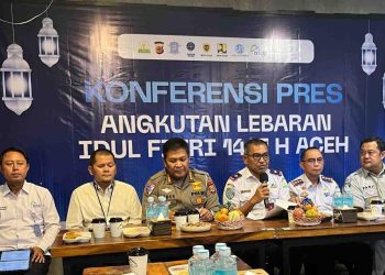 Konferensi Pers: Kadishub Aceh Pastikan Arus Mudik 2026 Lancar Lewat Koordinasi Intensif Lintas Sektor