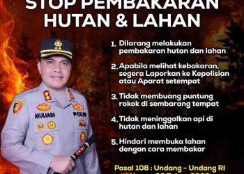 Sentuhan Kapolres Aceh Tamiang: Ajak Masyarakat Bersatu Lawan Pembakaran Hutan Dan Lahan