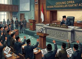 Mayoritas Anggota Ajukan Mosi, Kursi Ketua DPR Aceh dalam Tekanan