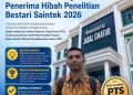 Universitas Jabal Ghafur Jadi Satu-Satunya PTS Aceh Penerima Hibah Penelitian Bestari Saintek 2026
