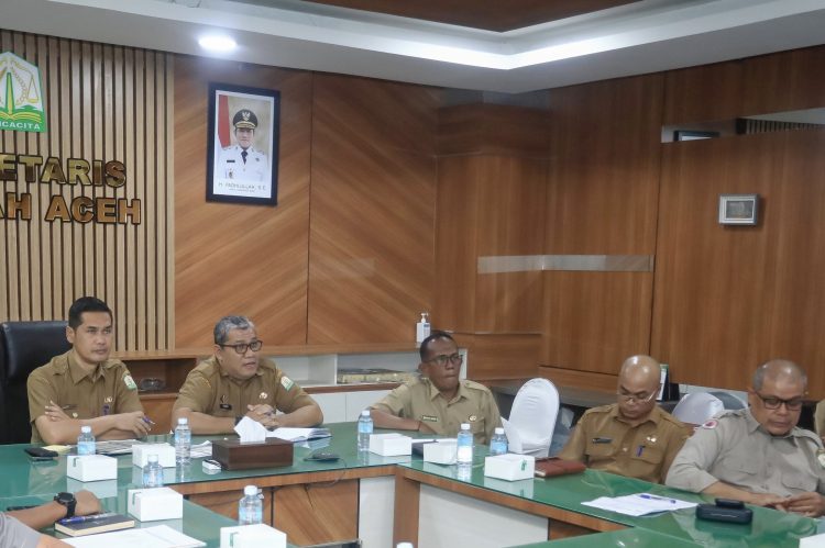 Kadis BPBA Bersama Sekda Aceh Tingkatkan Kesiapsiagaan Hadapi Ancaman Hidrometeorologi, Pemda Diminta Aktifkan Posko 24 Jam