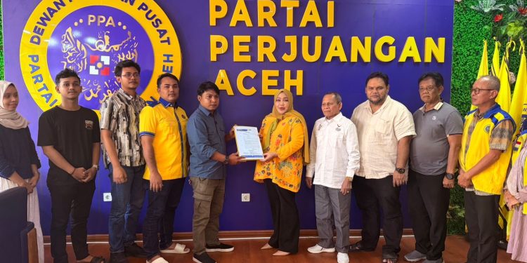Zulfata S.Ud., M.Ag Resmi Pimpin Muda-Mudi Partai Perjuangan Aceh, PPA Siapkan Kader Muda Bergerak di 23 Kabupaten/Kota
