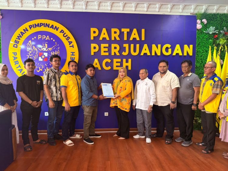 Zulfata S.Ud., M.Ag Resmi Pimpin Muda-Mudi Partai Perjuangan Aceh, PPA Siapkan Kader Muda Bergerak di 23 Kabupaten/Kota
