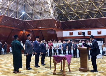 Mualem Lantik Tiga Pejabat Eselon II Pemerintah Aceh, Ini Nama-Nama yang Resmi Mengemban Amanah Baru