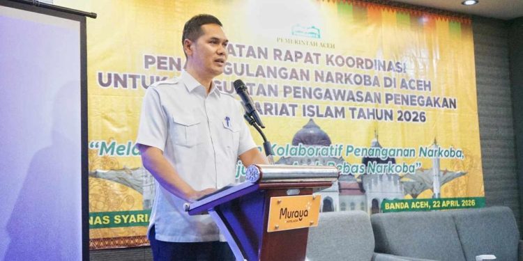 Sekda Aceh Buka Rakor Penanggulangan Narkoba 2026