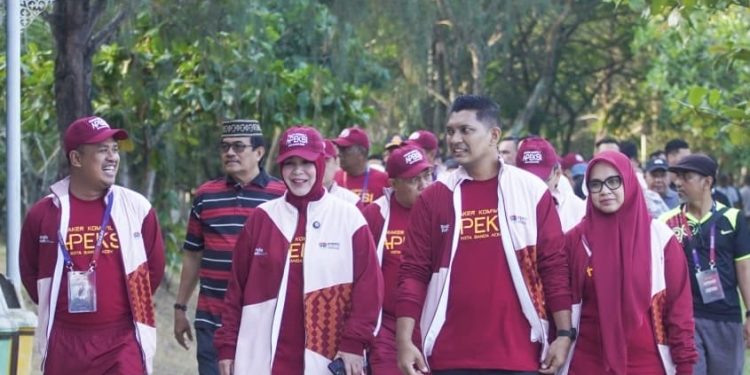 Wakil Ketua DPRK Danil Abdul Wahab Dampingi Wali Kota Banda Aceh Tanam Pohon Bersama Delegasi APEKSI Wilayah I