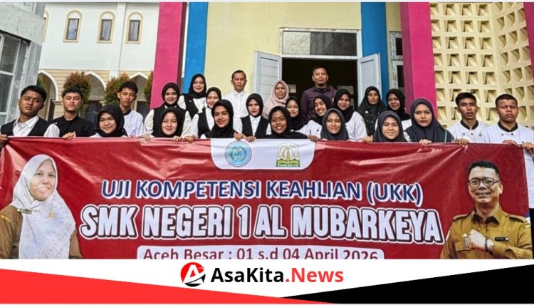 Siswa SMKN 1 Al Mubarkeya Ikuti UKK Bersama Dunia Industri