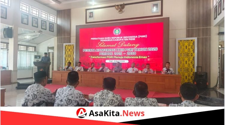 PGRI Pidie Gelar Konferensi XXIII, Dorong Transformasi Menuju Indonesia Emas