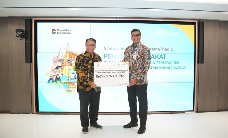 BSI Kembali Tegaskan Posisi sebagai Pembayar Zakat Terbesar di Indonesia, Salurkan Rp289 Miliar melalui BAZNAS RI untuk Penguatan Ekonomi Umat
