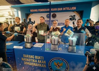 BNN ACEH MUSNAHKAN HAMPIR 5 KILOGRAM NARKOTIKA JENIS SABU