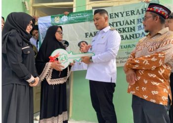 Serahkan 5 Rumah Layak Huni, Bang Afdhal Sampaikan Amanah dari Muzakki Sudah Tersalurkan