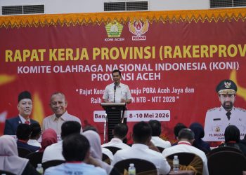 Sekda Aceh Buka Rakerprov KONI Aceh 2026, Tekankan Pembinaan Atlet Berkelanjutan