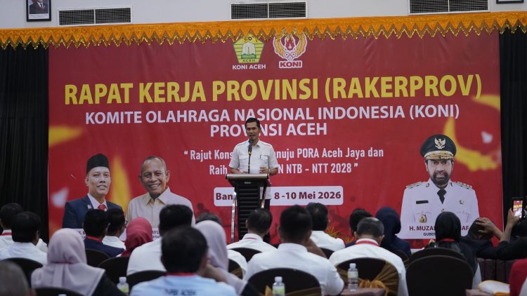 Sekda Aceh Buka Rakerprov KONI Aceh 2026, Tekankan Pembinaan Atlet Berkelanjutan