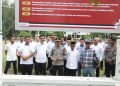 Tinjau Titik Perusakan Kantor Gubernur, Kapolda Aceh: Unjukrasa Tak Dilarang, Merusak Itu Melanggar Hukum