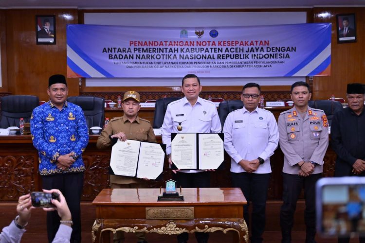 Aceh Jaya Siapkan Lahan 1,5 Hektare untuk BNN, Dukung Pembentukan ULT P4GN