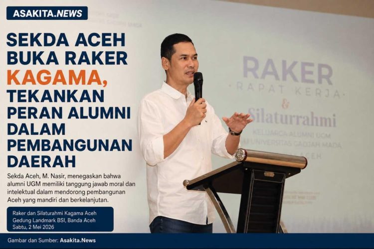 Sekda Aceh Buka Raker Kagama, Tekankan Peran Alumni dalam Pembangunan Daerah