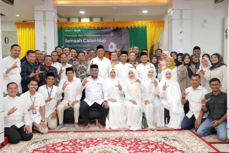 Bank Aceh Perkuat Peran Strategis, Gelar Peusijuk dan Lepas 1.624 Jamaah Calon Haji 2026