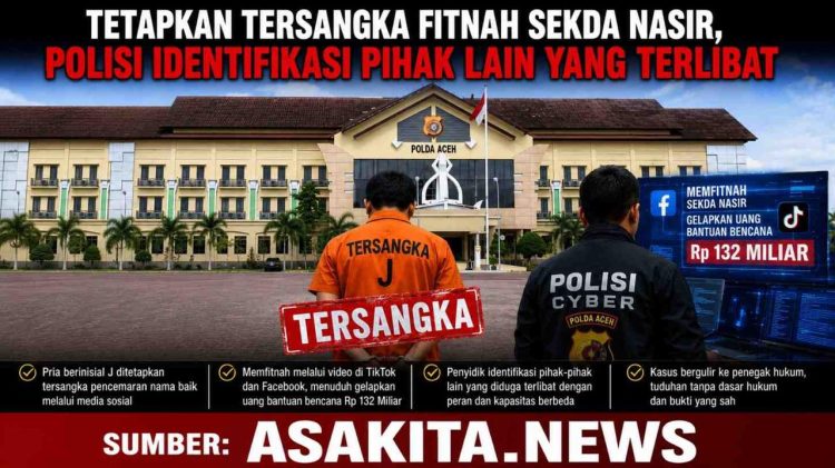 Tetapkan Tersangka Fitnah Sekda Nasir, Polisi Identifikasi Pihak Lain yang Terlibat