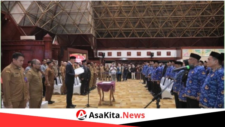 Ini Daftar Nama dan Jabatan Lengkap Pejabat Eselon 3 dan 4 yang di Lantik Sekda Aceh