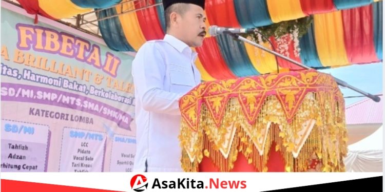 Sekda Aceh Selatan Buka FIBETA II Tahun 2026 di SMA Negeri 1 Samadua
