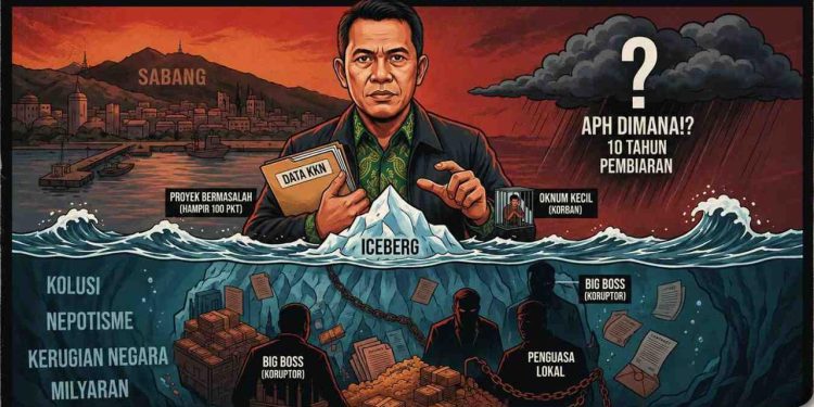 Sabang Darurat KKN: “Gunung Es” Korupsi Menanti Ledakan Besar