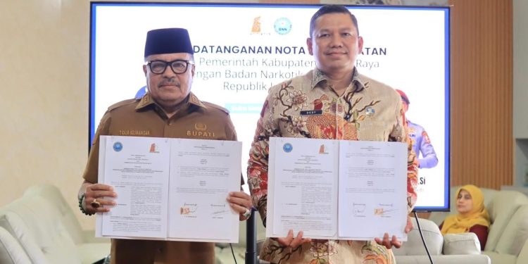 BNNP Aceh Teken MoU ULT di Nagan Raya, Bupati siapkan Lahan 2 Hektare untuk BNNK