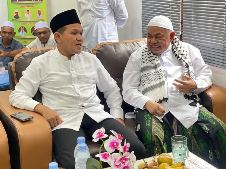 Wagub Aceh Silaturrahmi dengan Abu Paya Pasi, Perkuat Sinergi Ulama dan Umara