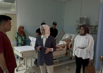 Diana Putri Amelia Jenguk Korban KMP Aceh Hebat 2, Desak Evaluasi Keselamatan Penyeberangan