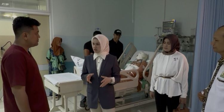 Diana Putri Amelia Jenguk Korban KMP Aceh Hebat 2, Desak Evaluasi Keselamatan Penyeberangan