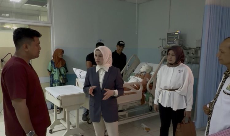 Diana Putri Amelia Jenguk Korban KMP Aceh Hebat 2, Desak Evaluasi Keselamatan Penyeberangan