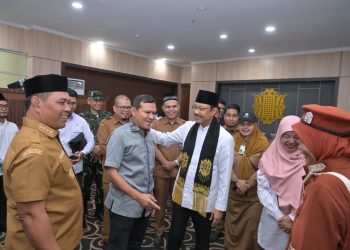 Wagub Aceh Bersama Menteri Sosial Hadiri Open House Sekolah Rakyat di Aceh Besar