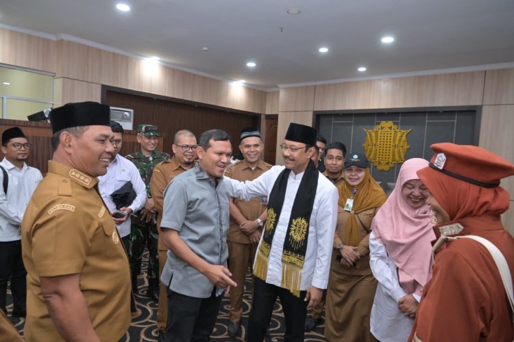 Wagub Aceh Bersama Menteri Sosial Hadiri Open House Sekolah Rakyat di Aceh Besar