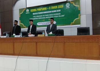 Sidang Paripurna MPU Aceh, 48 Ulama Aceh Bahas Nasib Utang Korban Bencana