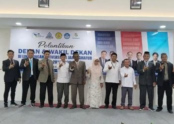 Transformasi Besar Unigha Dimulai, Dekan dan Wakil Dekan Tiga Fakultas Baru Resmi Dilantik