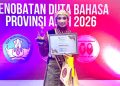 Mahasiswi Farmasi UUI Masuk Top 5 Duta Bahasa Aceh 2026, Buktikan Prestasi Tak Mengenal Batas Jurusan