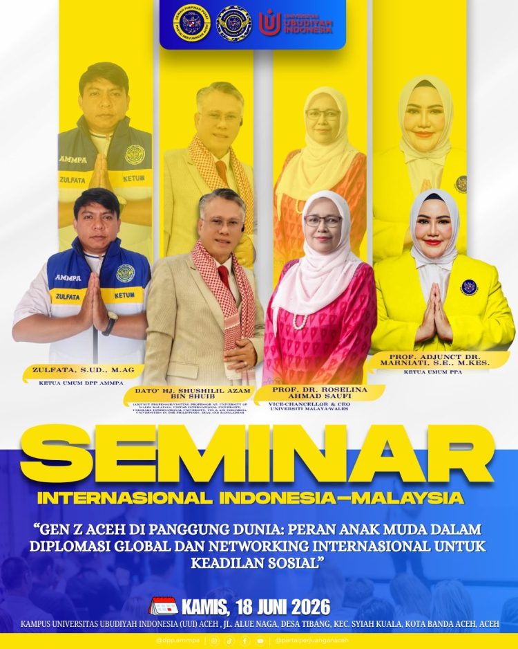 Bekali Mentalitas Berbisnis Generasi Muda, PPA Gelar Seminar Internasional Indonesia-Malaysia