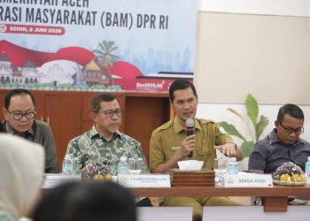 Terima Kunjungan BAM DPR RI, Sekda Aceh Dorong Penyelesaian Tuntas Persoalan Warga Eks Blang Lancang-Rancong