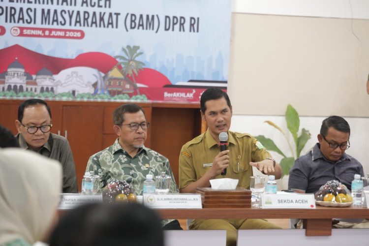 Terima Kunjungan BAM DPR RI, Sekda Aceh Dorong Penyelesaian Tuntas Persoalan Warga Eks Blang Lancang-Rancong