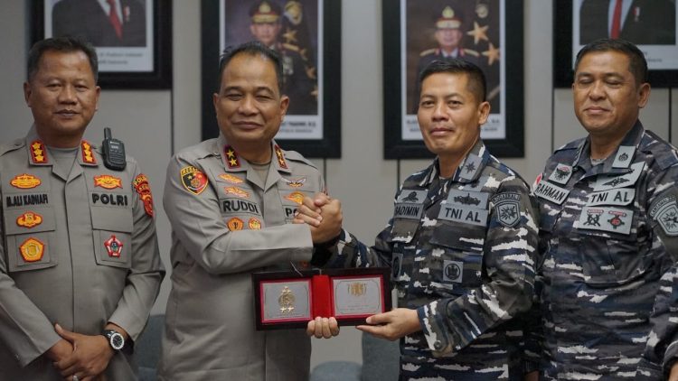 Kapolda Aceh Terima Silaturahmi Danlanal Sabang, Perkuat Sinergitas Pengamanan Wilayah Maritim