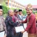 Kacabdin Lhokseumawe Supriariadi Pimpin Upacara Hardikda di SMAN 1 Lhokseumawe