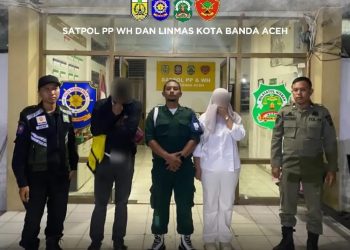 Satpol PP-WH Banda Aceh Amankan Pasangan Terduga Khalwat di Kamar Kos