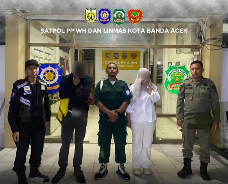 Satpol PP-WH Banda Aceh Amankan Pasangan Terduga Khalwat di Kamar Kos