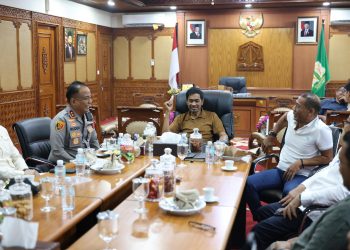 Gubernur Mualem Bersama Kapolda dan Ketua DPRA Bahas Mitigasi Bencana