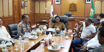 Gubernur Mualem Bersama Kapolda dan Ketua DPRA Bahas Mitigasi Bencana